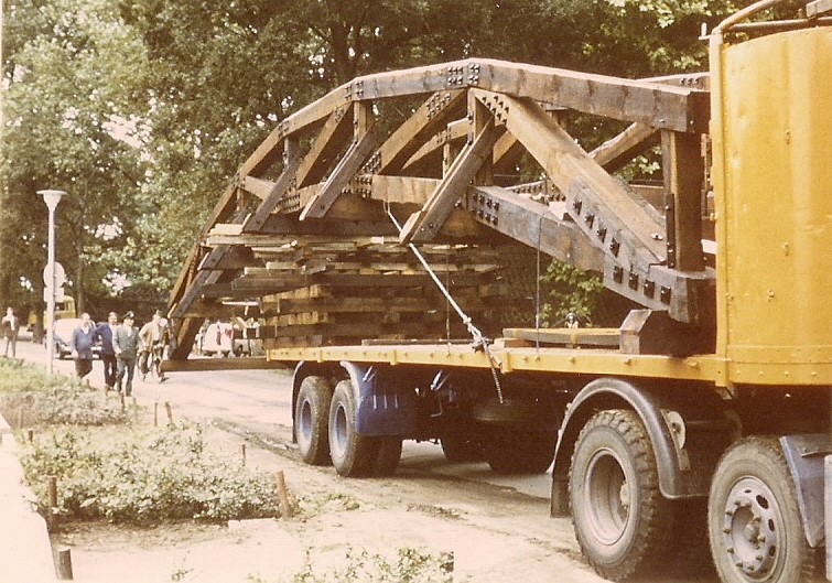 Bau Brücke Loemühle 1